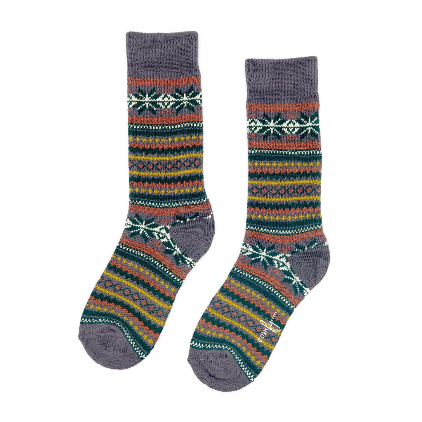 Yuki Tribal Socks - Grey