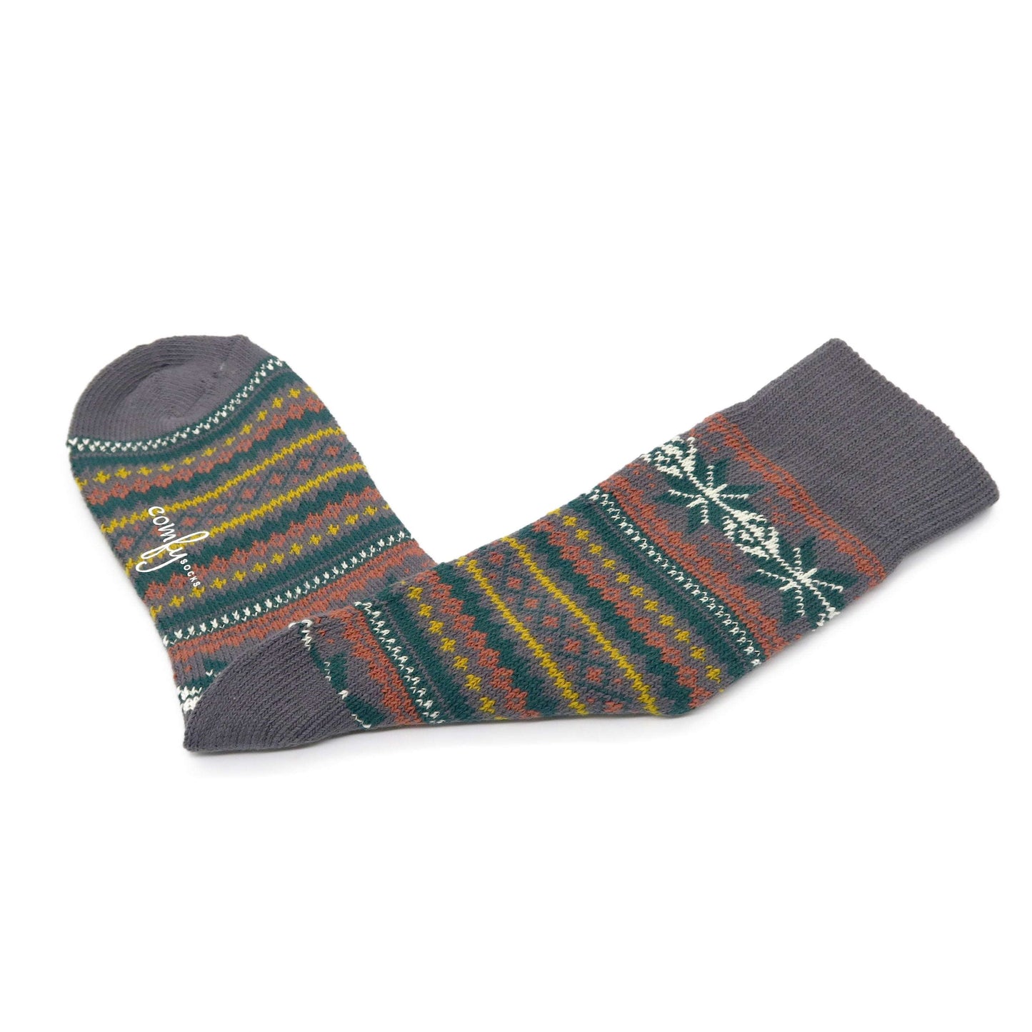 Yuki Tribal Socks - Grey