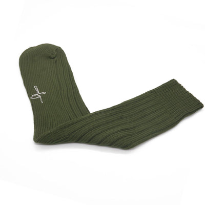 alfred knitted green socks - Comfysocks