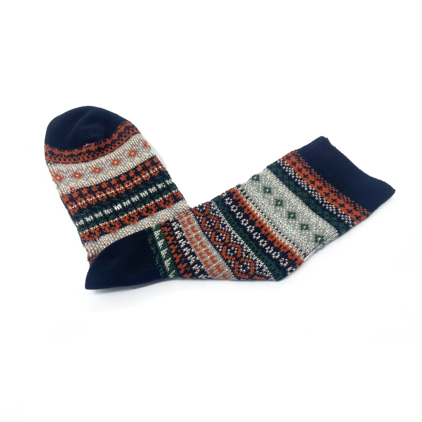 budapest socks - stripe tribal pattern sock