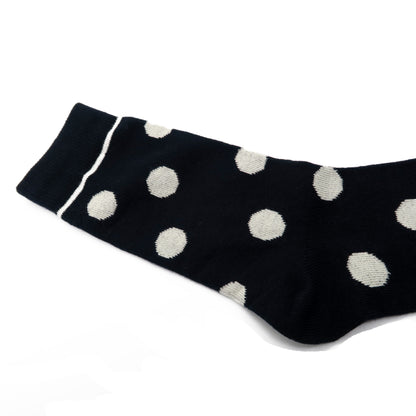 Polka dots Sock- Black - Comfysocks